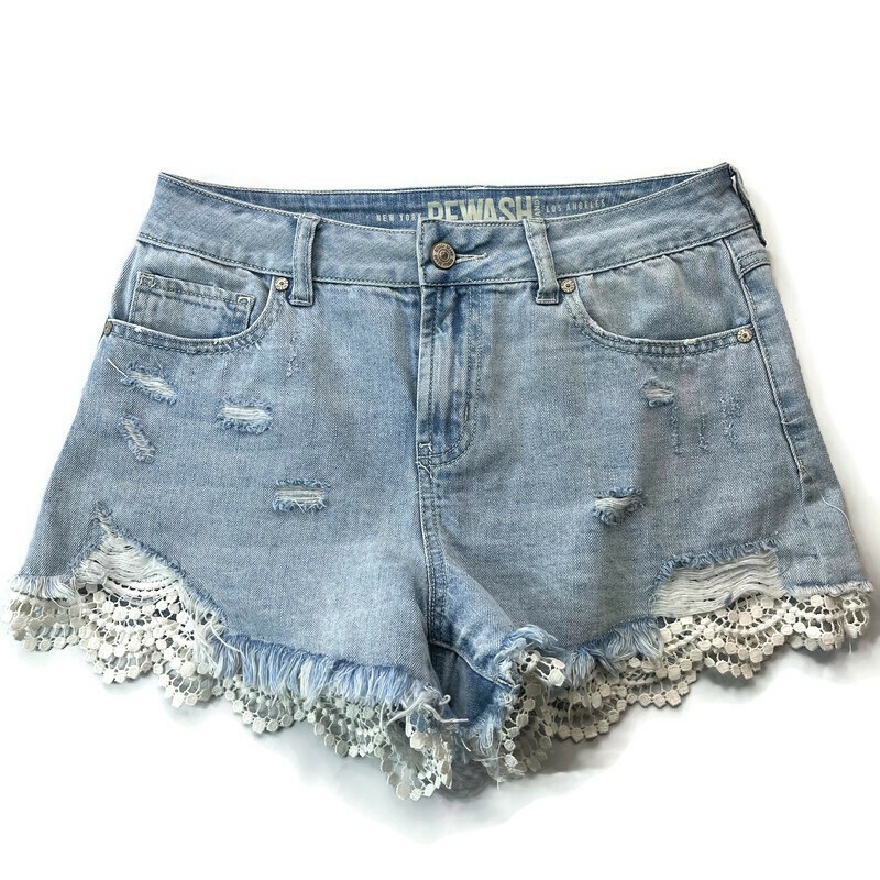 Rewash Brand Denim Shorts